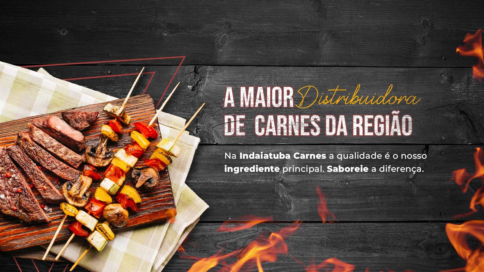 Seleção de carnes para atendimento da J&V Food